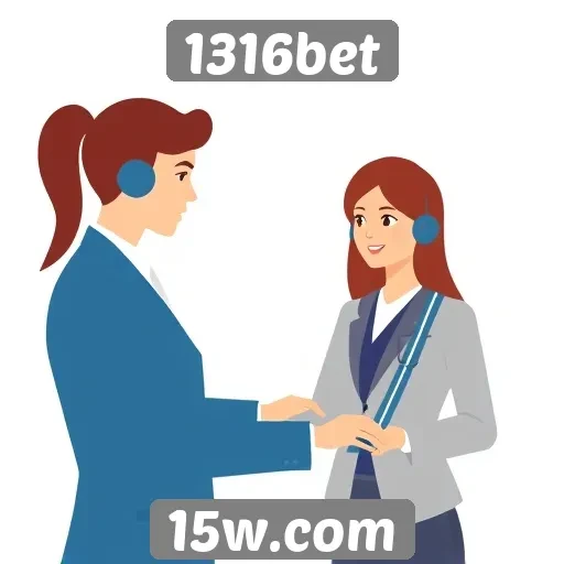 Suporte ao cliente no site 1316bet