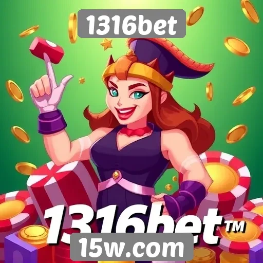 Oferta de jogos de cassino no 1316bet