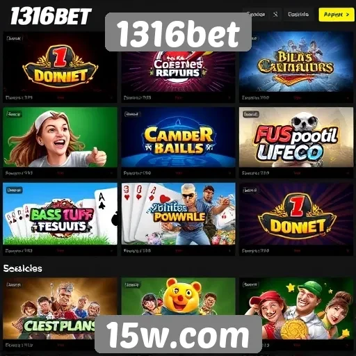 Análise da diversidade de jogos no 1316bet