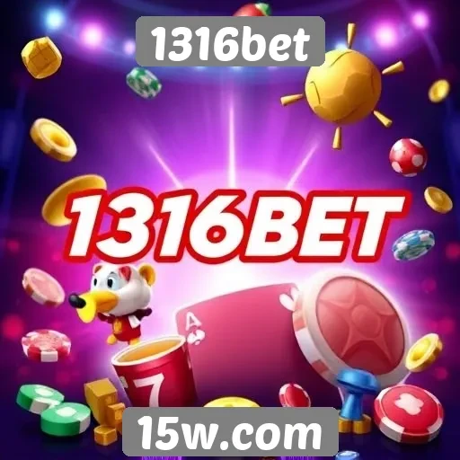 Variedade de jogos disponíveis em 1316bet