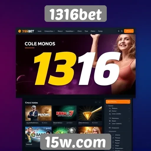 Novidades na interface do site 1316bet