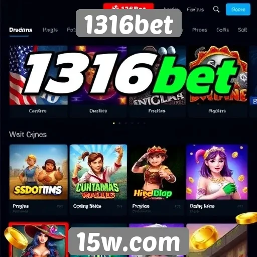 Comparativo de jogos disponíveis em 1316bet