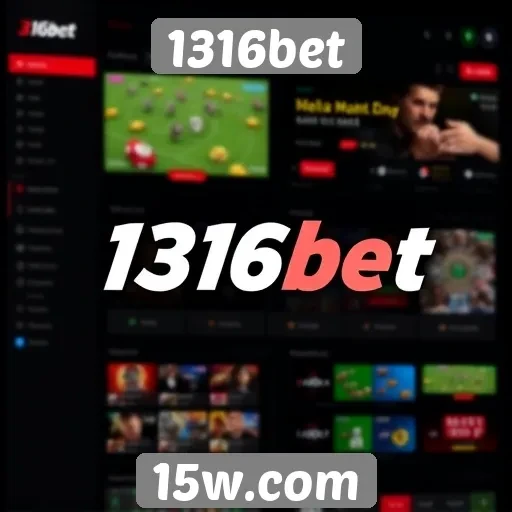 Mudanças recentes na interface do 1316bet