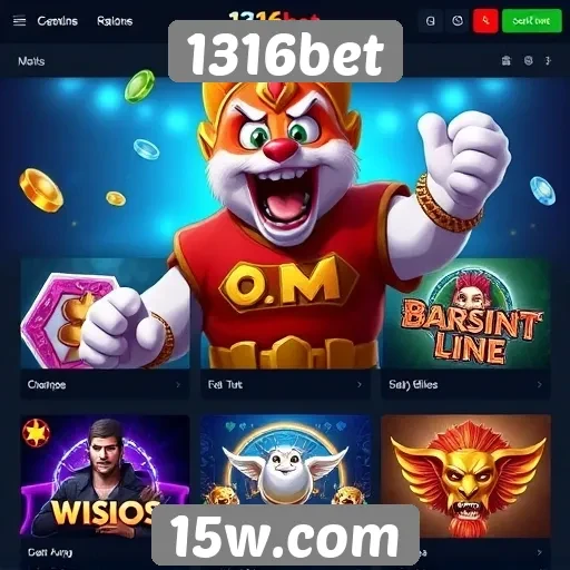 Jogos populares disponíveis na plataforma 1316bet
