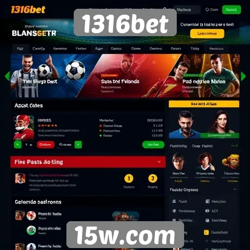 Avaliação das funcionalidades do site 1316bet